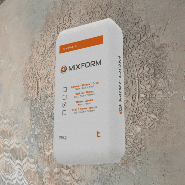 Mixform Mikro Žbuka – pakiranje vreća 25 kg