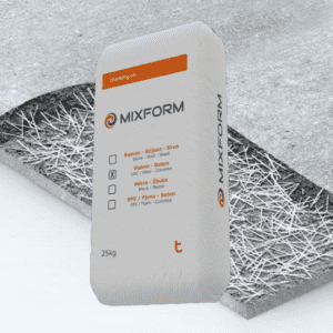 Mixform Vlakno - Beton – pakiranje vreća 25 kg